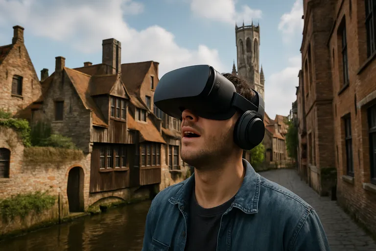Beleef brugge in virtual reality: van middeleeuwse steegjes naar meeslepende digitale werelden