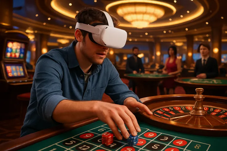 Stap in de virtuele casinowereld en ervaar de magie van spelen in VR