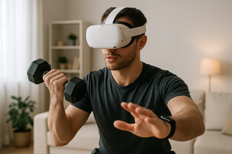 Wat is sporten met een VR-bril