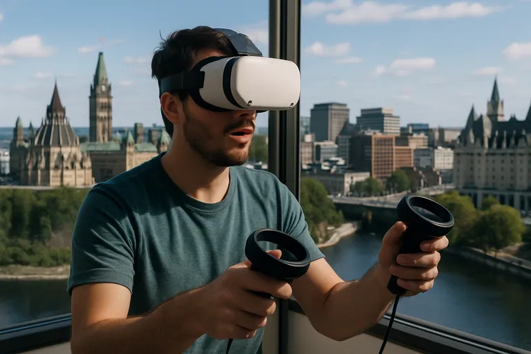 Wat is virtual reality en waarom is ottawa een hotspot