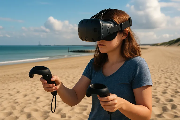 Beleef virtual reality in zeeland: van strand tot simulator