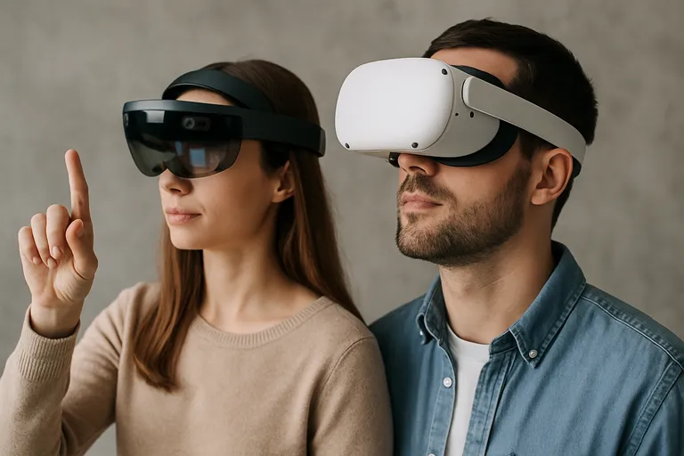 Wat zijn AR en VR (augmented en virtual reality)